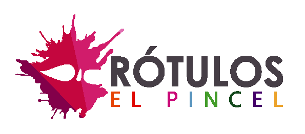 Logo Rótulos El Pincel color