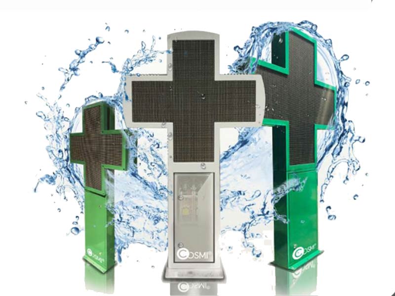 Cruces de farmacia led