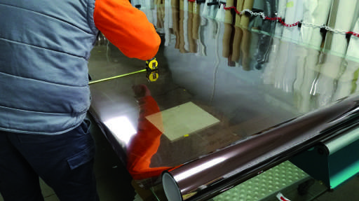 Montaje y preparación del filtro solar