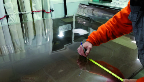 Medición y trabajo con vidireras