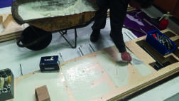 Preparando las letras