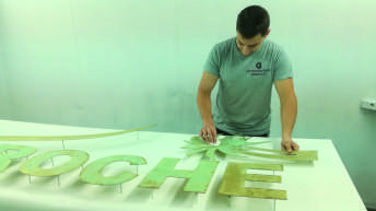 Fijación de letras