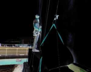 Preparación y montaje de una lona