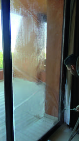 Proceso de montaje de vidriera