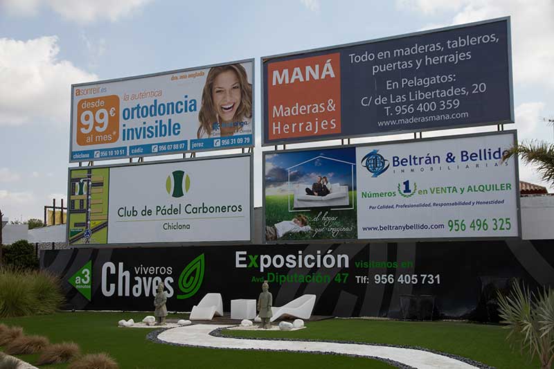 Carteles de publicidad exterior