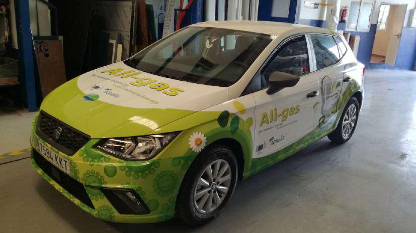 Rotulación de coche resultado final